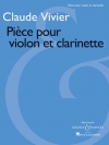 小品  (クロード・ヴィヴィエ)  (クラリネット+ヴァイオリン)【Pièce pour violon et clarinette】