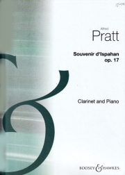 スーベニア・イスパハン・Op.17（アルフレッド・プラット）（クラリネット+ピアノ）【Souvenir D'ispahan Op. 17】