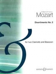 ディヴェルティメント・No.2（モーツァルト）（木管三重奏）【Divertimento No. 2】