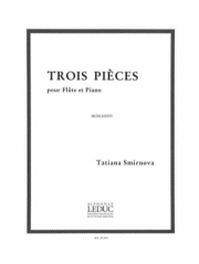 3つの小品・Op.56（タチアーナ・スミルノヴァ）（フルート+ピアノ）【3 Pieces Op.56】