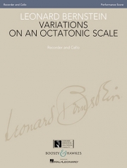 八音音階による変奏曲  (レナード・バーンスタイン)  (リコーダー+チェロ)【Variations on an Octatonic Scale】