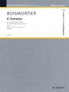 6つのソナタ・Op.7・Vol.1（ジョゼフ・ボダン・ド・ボワモルティエ）(フルート三重奏)【6 Sonatas, Op. 7 for Three Flutes – Volume 1】