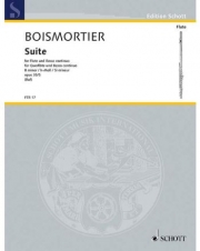 組曲・ロ短調・Op.35・No.5（ジョゼフ・ボダン・ド・ボワモルティエ）（フルート+ピアノ）【Suite in B Minor, Op. 35, No. 5】