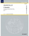 3つのソナタ・Vol.1 （ベネデット・マルチェッロ）（フルート+ピアノ）【3 Sonatas No. 1-3 Vol. 1】