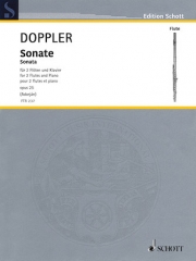 ソナタ・Op.25（フランツ・ドップラー）(フルート二重奏+ピアノ)【Sonata for 2 Flutes and Piano, Op. 25】