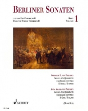 ベルリン・ソナタ・Vol.1（フルート+ピアノ）【Berlin Sonatas Volume 1】