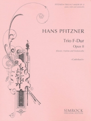 ピアノ・トリオ・ヘ長調・Op.8（ハンス・プフィッツナー）（弦楽二重奏+ピアノ）【Piano Trio F major Op.8】