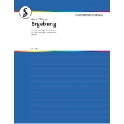 Ergebung（ハンス・プフィッツナー）（フルート+オルガン）