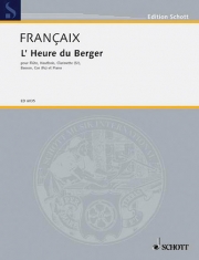 恋人たちの時間 (ジャン・フランセ)（木管五重奏+ピアノ）【L'heure du berger】