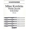 パルティータ・ピッコラ（ミラン・キムリツカ）（フルート+ピアノ）【Partita piccolá】