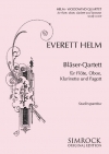木管四重奏曲 (エヴェレット・ヘルム) （木管四重奏）【Woodwind Quartet】