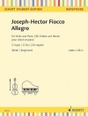 アレグロ・ト長調（ジョゼフ＝エクトル・フィオッコ）（ヴァイオリン+ピアノ）【Allegro in G Major】