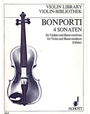 4つのソナタ・Op.12（ハラルド・ゲンツマー）（ヴァイオリン+ピアノ）【4 Sonatas, Op. 12】