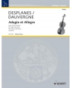 アダージョ＆アレグロ（アントワーヌ・ドーヴェルニュ / ジャン＝アントワーヌ・デスプレーンズ）（ヴァイオリン+ピアノ）【Adagio et Allegro】