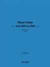  ... von Zeit zu Zeit ... （クラウス・フーバー）（弦楽四重奏）