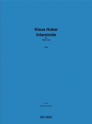 Intarsimile（クラウス・フーバー）（ヴァイオリン）