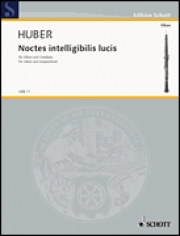 Noctes intelligibilis lucis（クラウス・フーバー）（オーボエ+ピアノ）