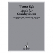 弦楽五重奏曲（ヴェルナー・エック）（弦楽五重奏）【Music for String Quintet】
