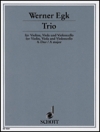 トリオ・イ長調（ヴェルナー・エック）（弦楽二重奏+ピアノ）【Trio A Major】