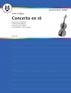 協奏曲・ニ長調（レオン・ジョンゲン）（ヴァイオリン+ピアノ）【Concerto en ré】
