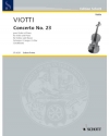 協奏曲・ト長調・No.23  (ジョヴァンニ・バッティスタ・ヴィオッティ)（ヴァイオリン+ピアノ）【Concerto N°23 G major】