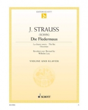 「こうもり」序曲（ヨハン・シュトラウス2世）(ヴァイオリン+ピアノ）【Die Fledermaus Overture】