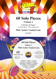ヘイル・A・バンダーコック小品集・Vol.1（クラリネット+ピアノ）【60 Solo Pieces Volume 1】