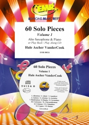 ヘイル・A・バンダーコック小品集・Vol.1（アルトサックス+ピアノ）【60 Solo Pieces Volume 1】