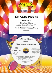 ヘイル・A・バンダーコック小品集・Vol.2（ピッコロ+ピアノ）【60 Solo Pieces Volume 2】