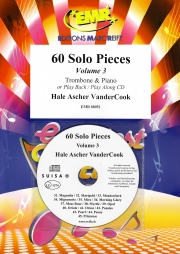 ヘイル・A・バンダーコック小品集・Vol.3（トロンボーン+ピアノ）【60 Solo Pieces Volume 3】