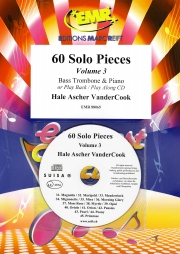 ヘイル・A・バンダーコック小品集・Vol.3（バストロンボーン+ピアノ）【60 Solo Pieces Volume 3】