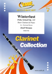 ポルカ「冬の愉しみ」（ヨーゼフ・シュトラウス）(バスクラリネット+ピアノ)【Winterlust Polka Schnell Op. 121】