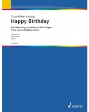 ハッピー・バースデー（クラウス・ディーター・ルドウィック）（木管三重奏）【Happy Birthday】