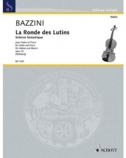 妖精の踊り （アントニオ・バッジーニ）（ヴァイオリン+ピアノ）【La Ronde des Lutins】