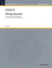 弦楽四重奏曲（ウルヴィ・ジェマル・エルキン）（弦楽四重奏）【String Quartet】