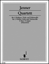 弦楽四重奏曲・ヘ長調（グスタフ・イェナー）（弦楽四重奏）【String Quartet In F】