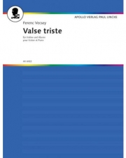 悲しいワルツ（フェレンツ・ヴェチェイ）（ヴァイオリン+ピアノ）【Valse triste】