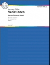 モーツァルトの主題による変奏曲  (ヘルマン・ツィルヒャー) （ヴァイオリン+ピアノ）【Variations on a Theme of Mozart】