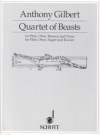 カルテット・オブ・ビースト (アンソニー・ギルバート) （木管三重奏+ピアノ）【Quartet Of Beasts】