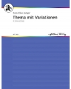 主題と変奏（ハンス＝クラウス・ランガー）（ヴィオラ+ピアノ）【Thema mit Variationen】