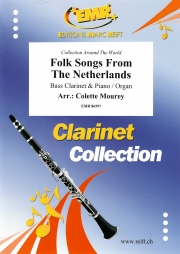 オランダ民謡集（バスクラリネット+ピアノ）【Folk Songs From The Netherlands】