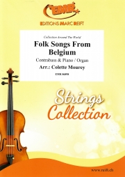 ベルギー民謡集（ストリングベース+ピアノ）【Folk Songs From Belgium】