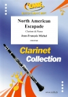 ノース・アメリカン・エスカペイド（ジャン＝フランソワ・ミシェル）（クラリネット+ピアノ）【North American Escapade】