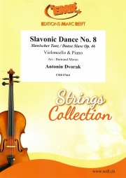 スラヴ舞曲・No.8（アントニン・ドヴォルザーク）（チェロ+ピアノ）【Slavonic Dance No. 8】