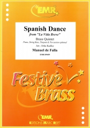 スパニッシュ・ダンス（マヌエル・デ・ファリャ）（金管五重奏）【Spanish Dance】