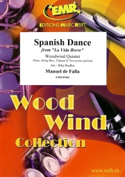 スパニッシュ・ダンス（マヌエル・デ・ファリャ）（木管五重奏）【Spanish Dance】