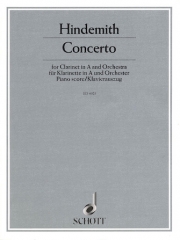クラリネット協奏曲（パウル・ヒンデミット）（アルトクラリネット+ピアノ）【Clarinet Concerto】