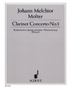 クラリネット協奏曲第3番（ヨハン・メルヒオール・モルター）（クラリネット+ピアノ）【Clarinet Concerto No. 3】