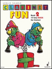 クラリネット・ファン・ブック・Vol.2（レスリー・サール）  (クラリネット二重奏)【Clarinet Fun Book 2】
