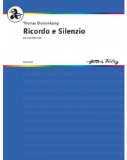 追憶と沈黙（トーマス・ブローメンカンプ） (クラリネット)【Ricordo e silencio】